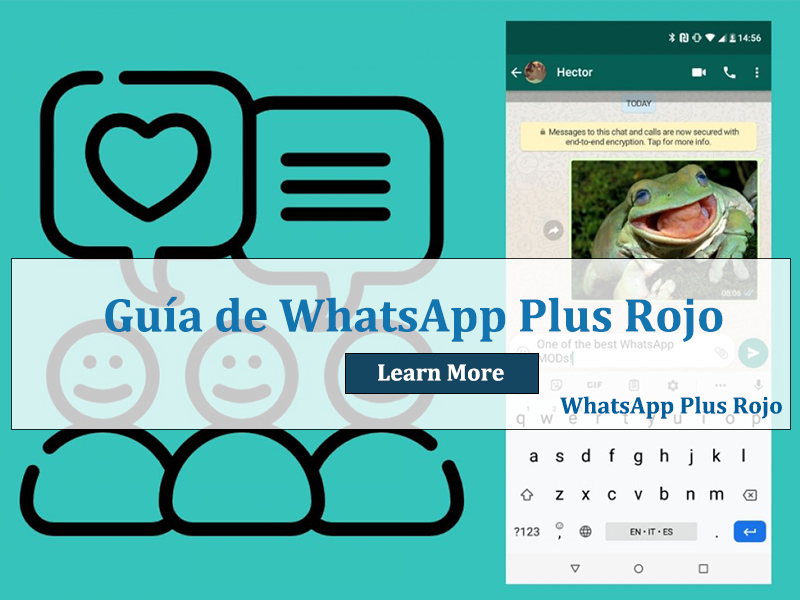 Guía de WhatsApp Plus Rojo