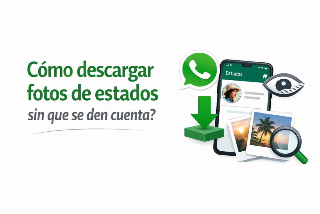 Cómo descargar fotos de estados sin que se den cuenta?