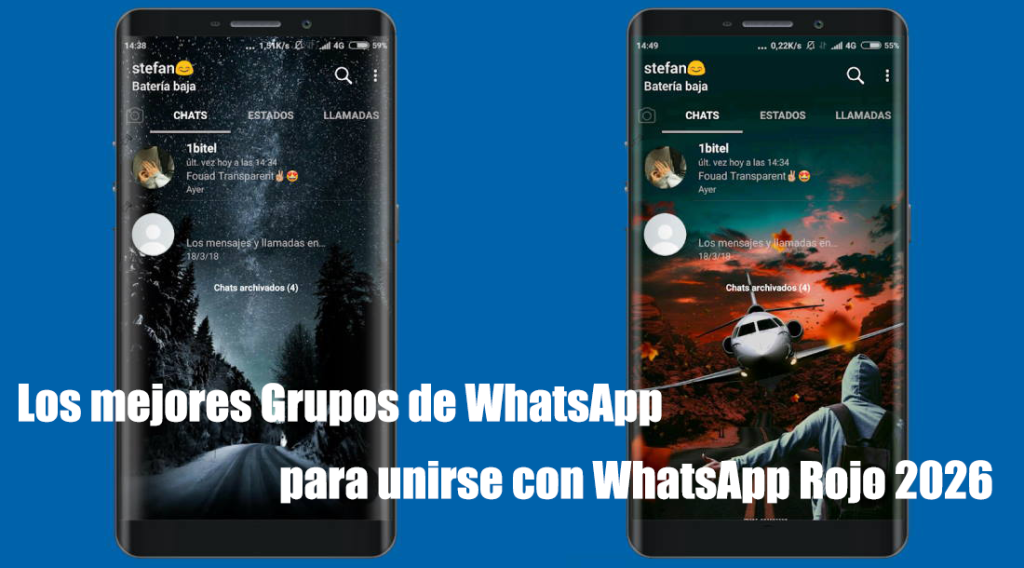 Los mejores Grupos de WhatsApp para unirse con WhatsApp Rojo 2026