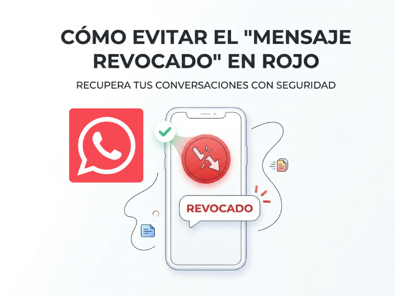 Cómo Evitar el "Mensaje Revocado" en Rojo