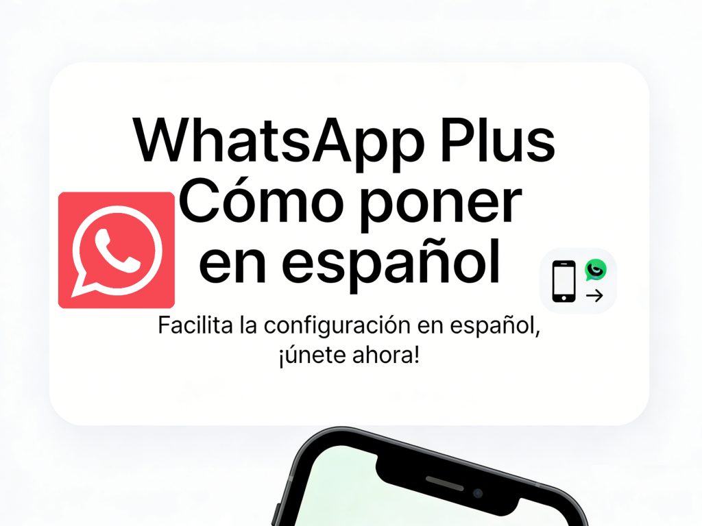 WhatsApp Plus Cómo poner en espafiol