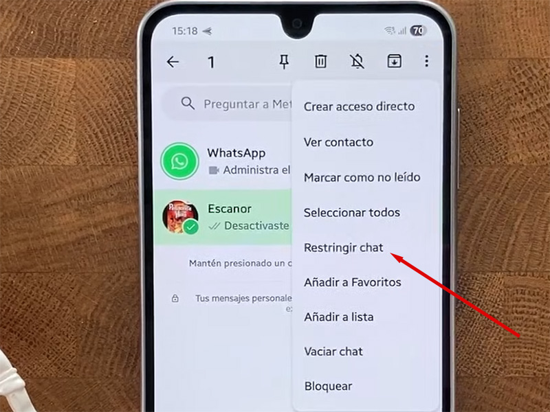 Protege tu privacidad con el bloqueo de chats en WhatsApp Plus VCTM