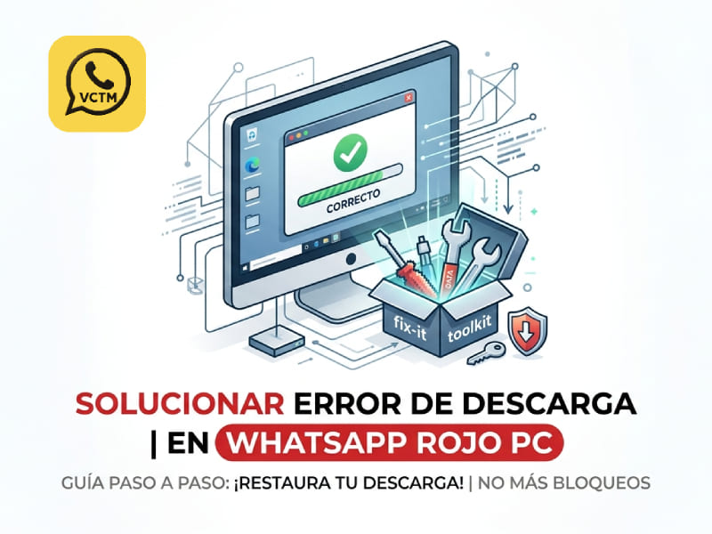 ¿Cómo Solucionar el Error al Descargar Archivos de WhatsApp Rojo en PC?